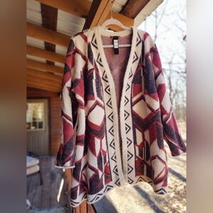 Belldini Geometric Cardigan